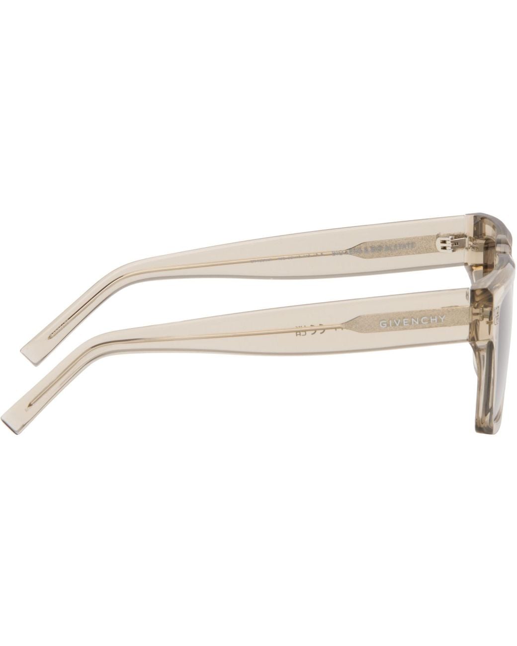 Lunettes De Soleil Beiges Givenchy pour homme en coloris Gray