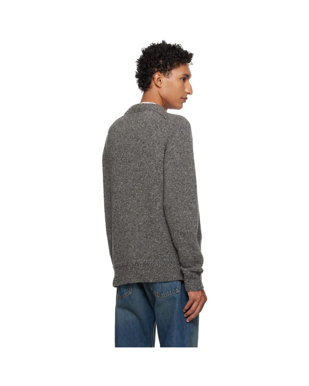 Isabel Marant Gray Koman Pullover Sweater for men