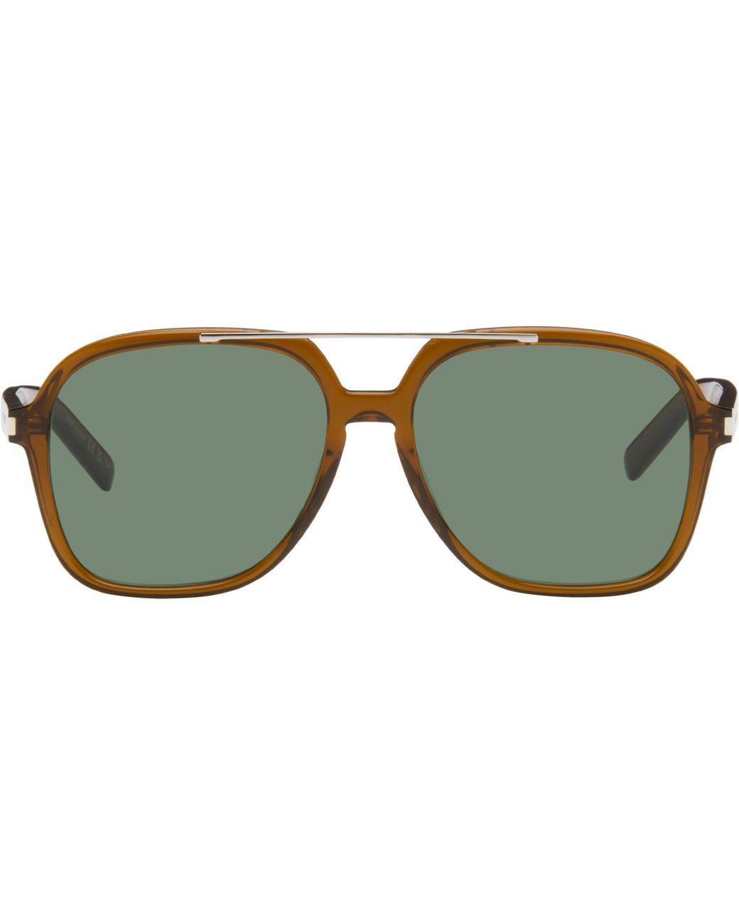 Saint Laurent Green Sl 545 Sunglasses
