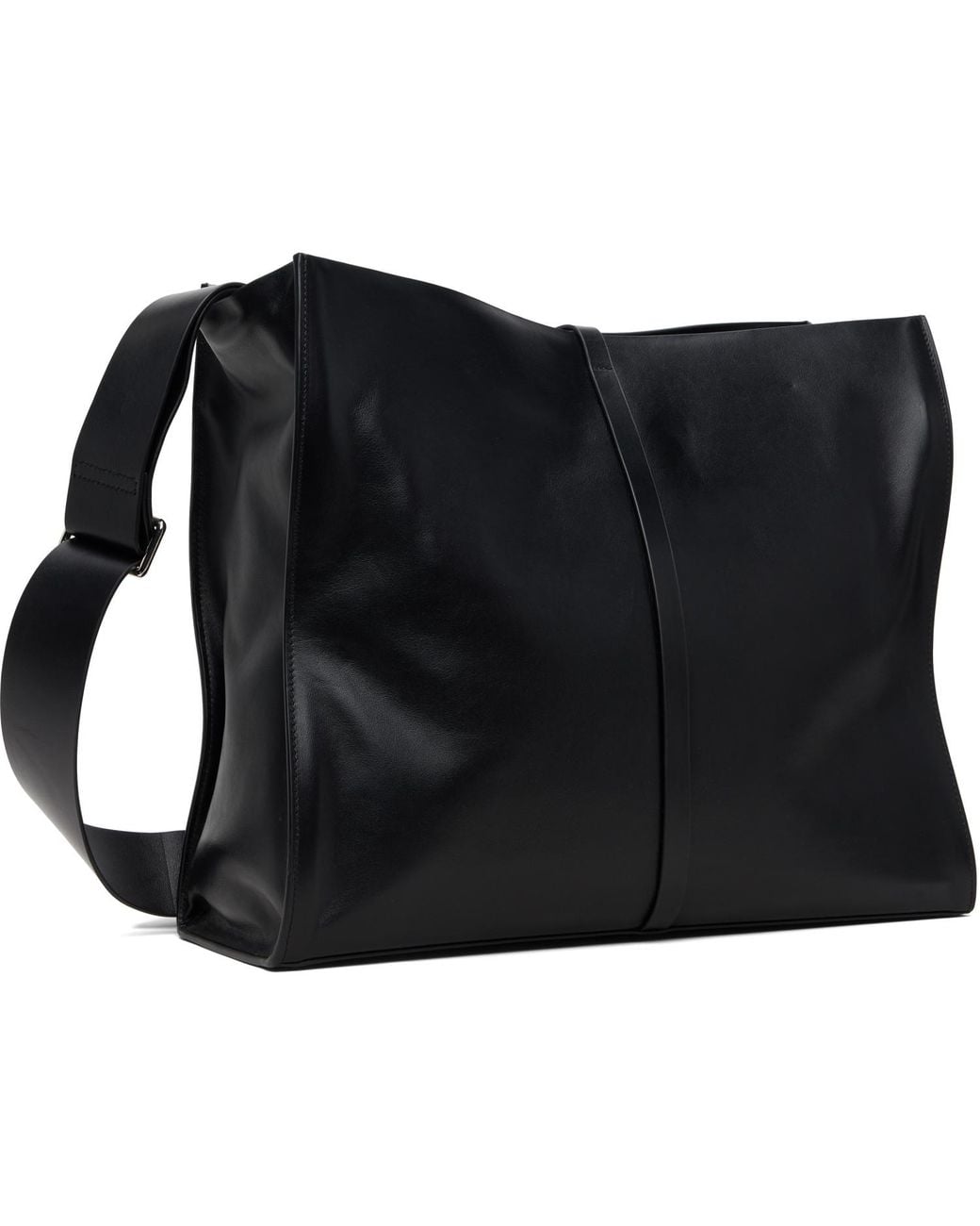 HELIOT EMIL Black Luculent Tote for men