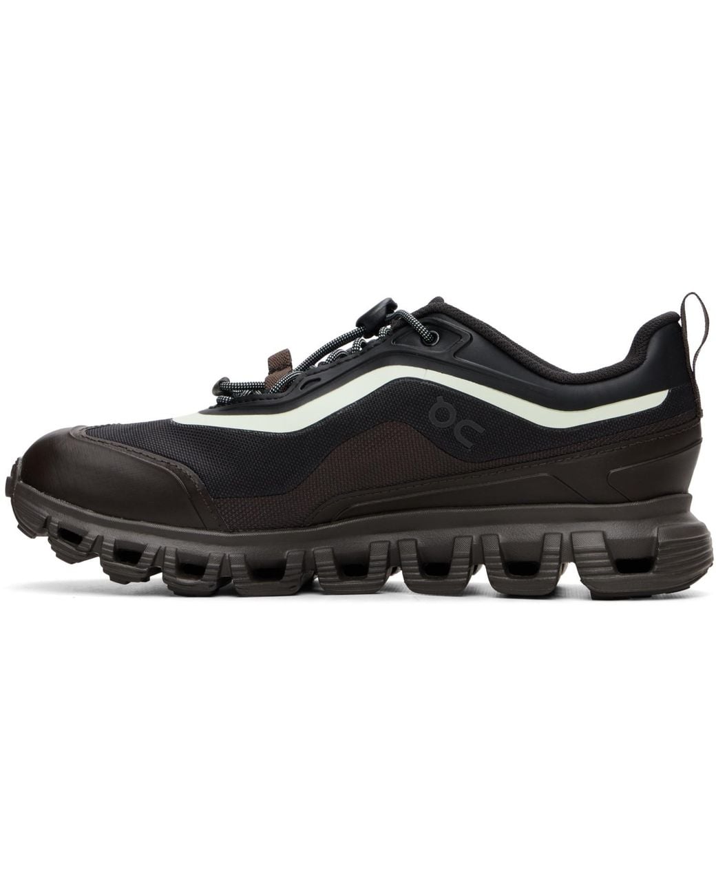 On Shoes Black Cloud 6 Geo Waterproof Sneakers
