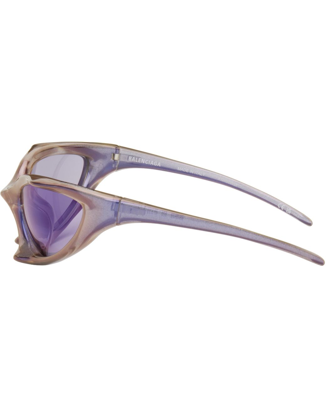 Balenciaga Runner Cat Sunglasses in Black for Men | Lyst
