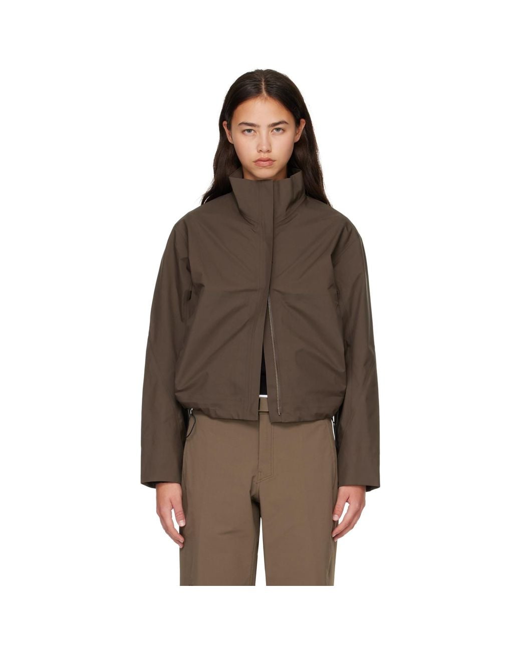 Veilance Brown Centra Jacket