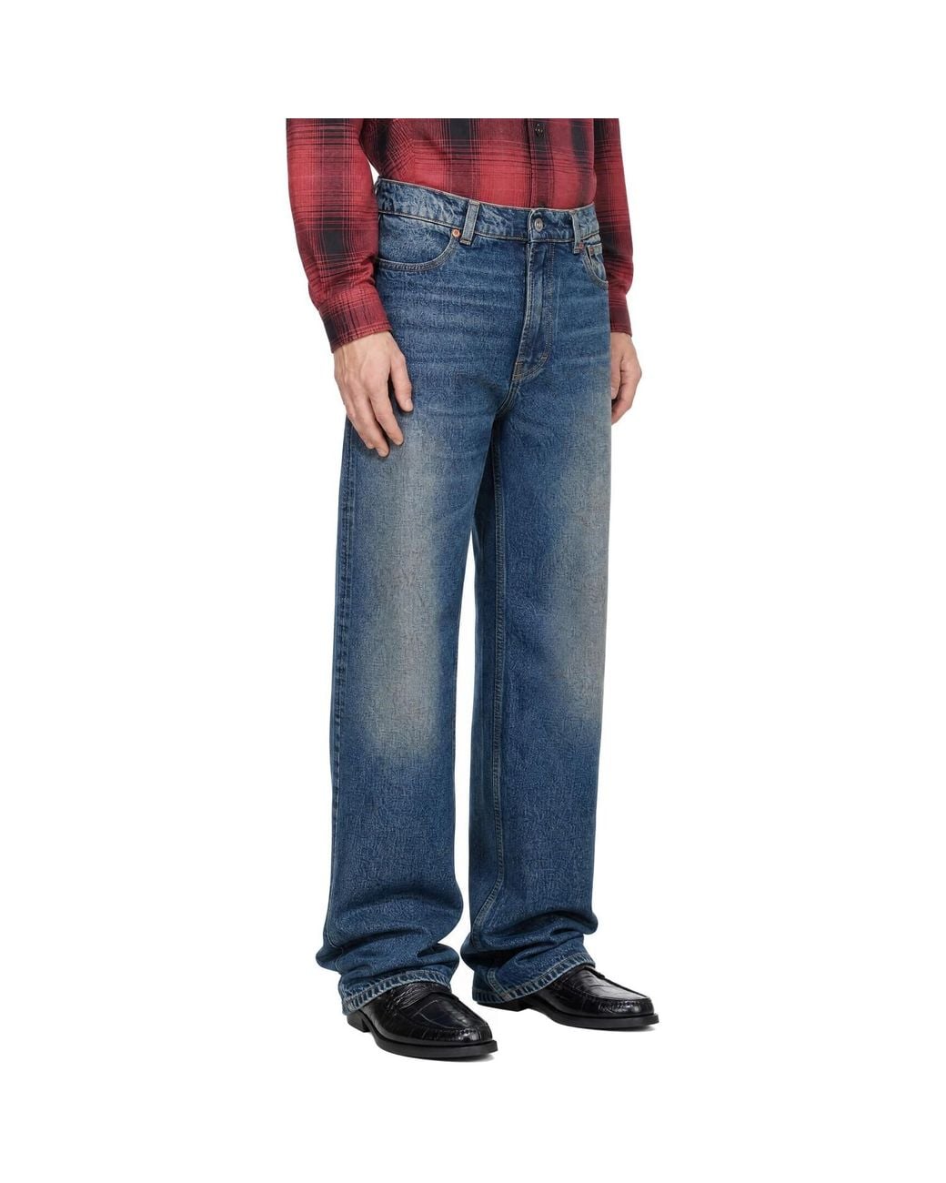 Our Legacy Blue Carlson Cut Jeans for men