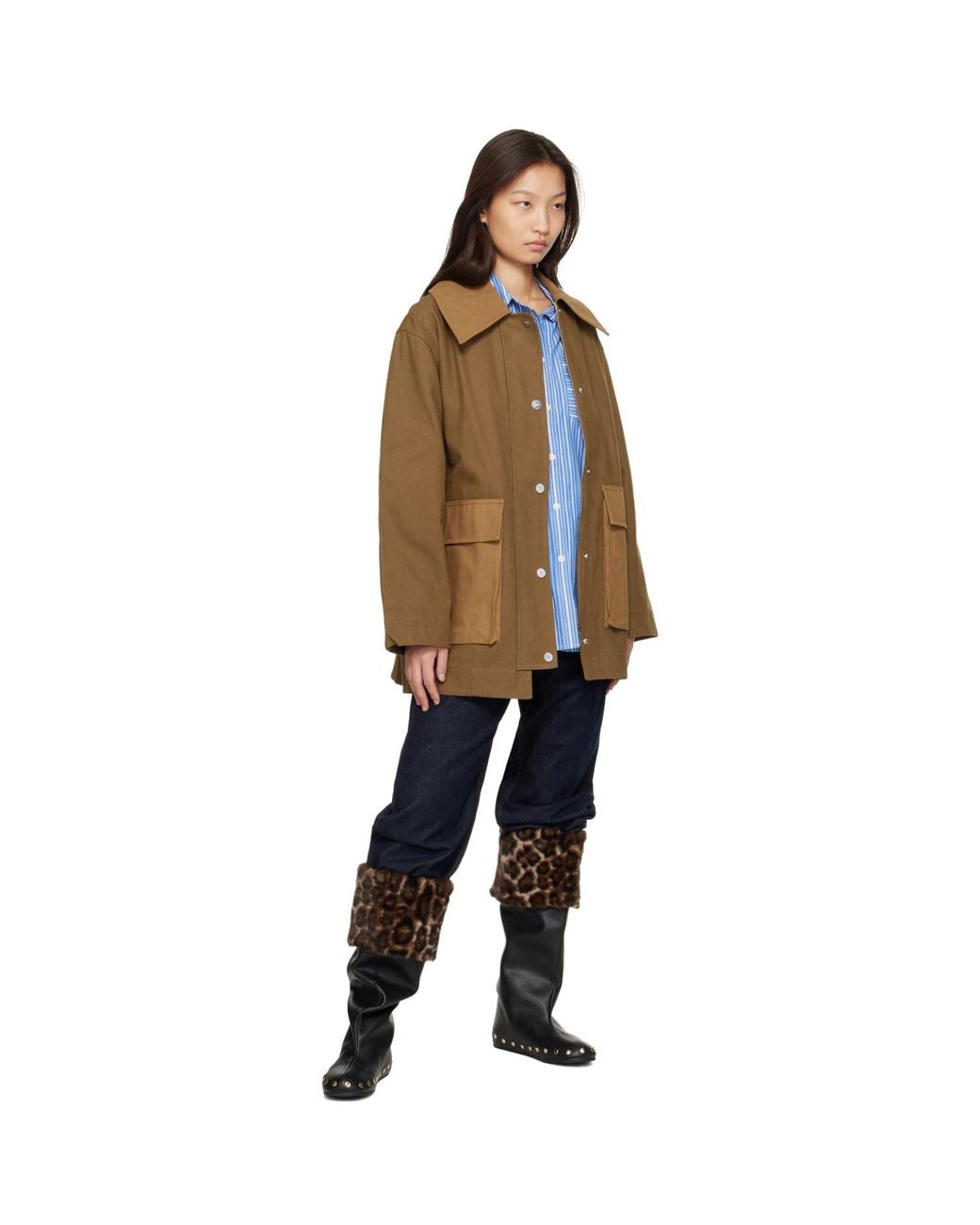 Ganni Black Jenny High Boots