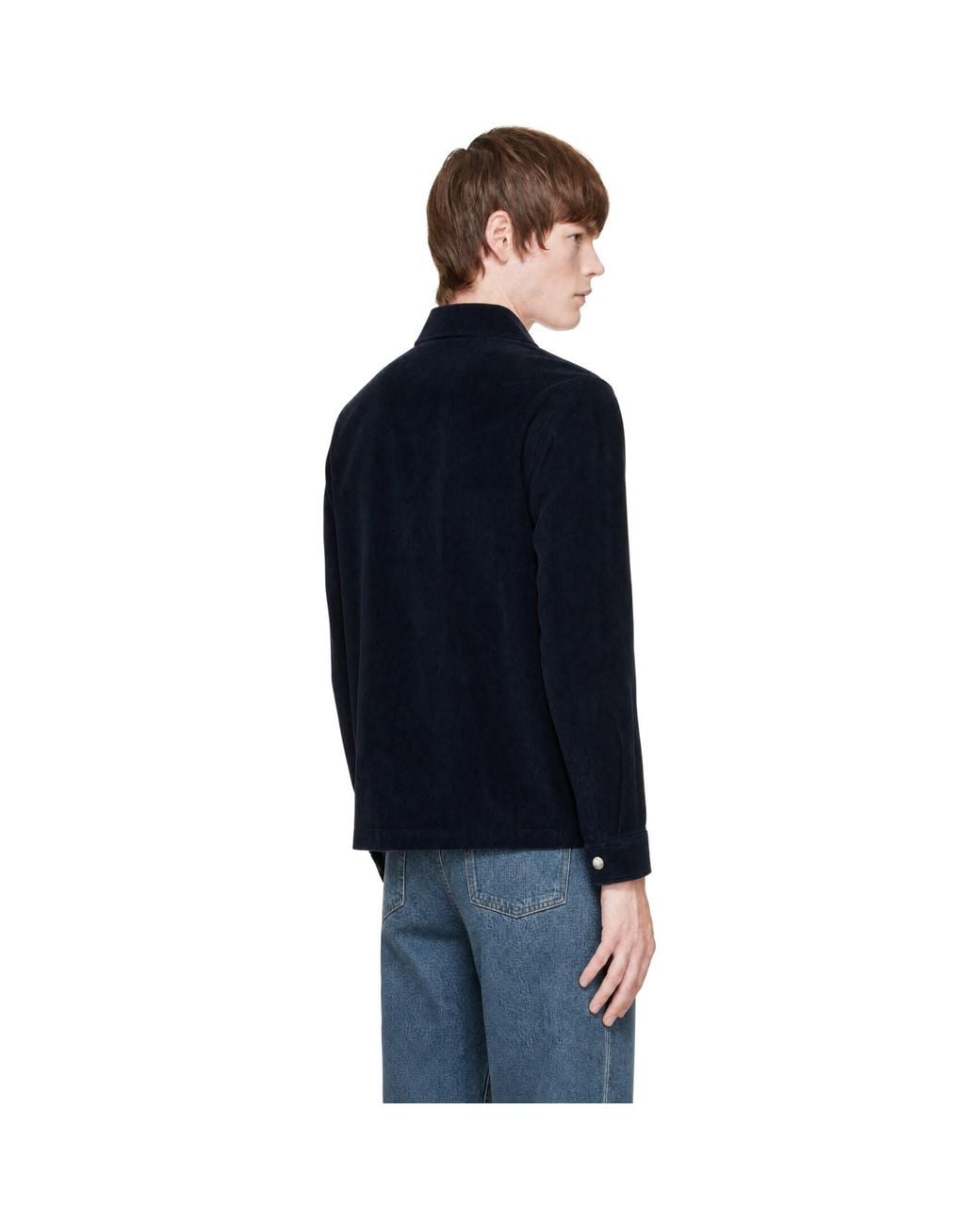 A.P.C. Black Alex Jacket for men