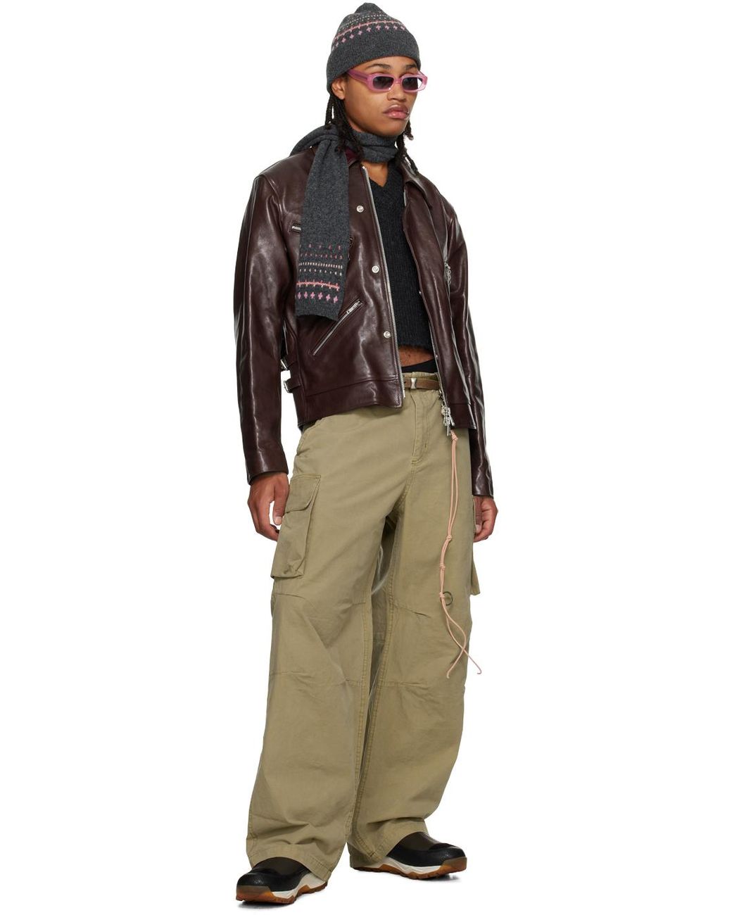 Our Legacy Red Demon Leather Jacket in Brown for Men | Lyst Our Legacy Red Demon Leather Jacket in Brown for Men | Lyst
