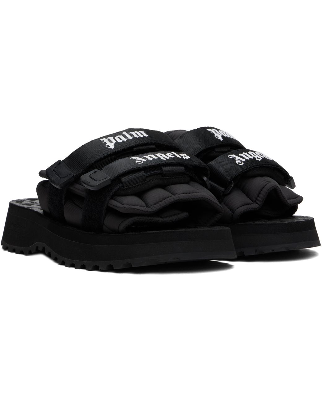 Palm Angels Suicoke Edition Moto P Sandals in Black Lyst UK