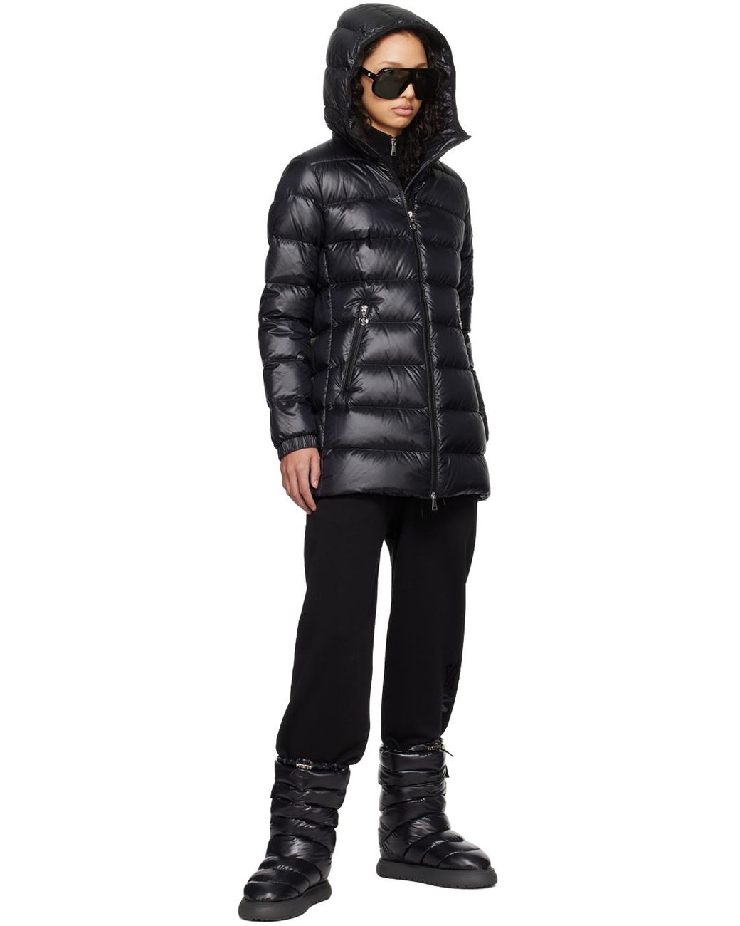 Moncler Black Glements Down Jacket