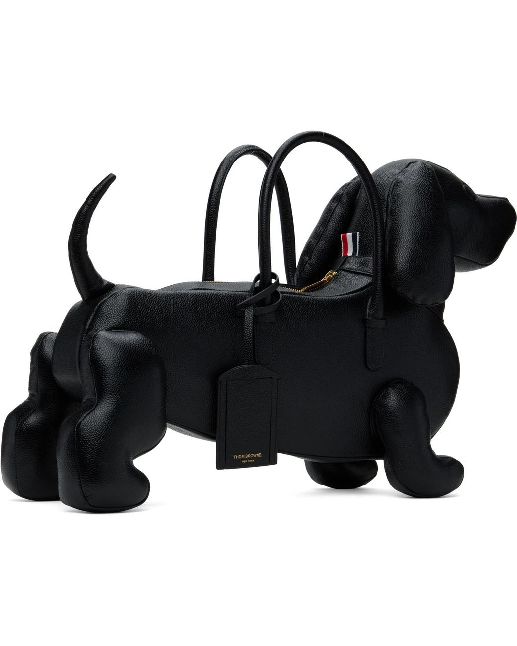 Thom Browne Black Thom E Hector Bag for men
