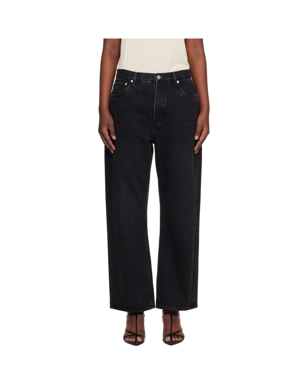 Studio Nicholson Black Denjo Jeans