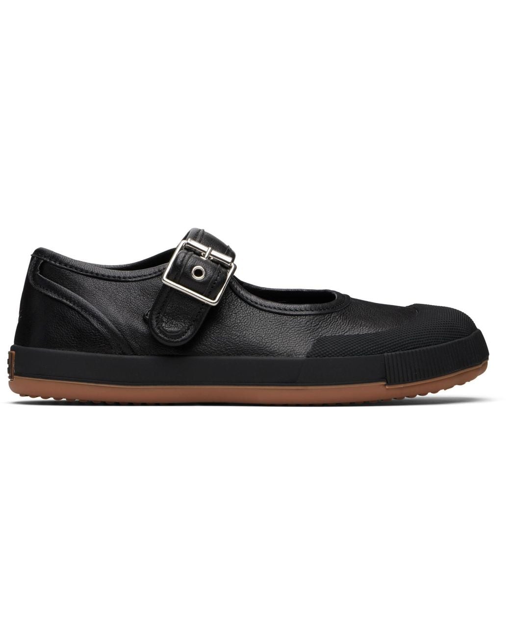 Vivienne Westwood Black Animal Gym Bar Ballerina Flats