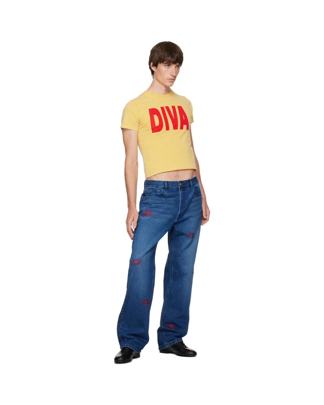 Carne Bollente Blue Lipsdick Jeans for men