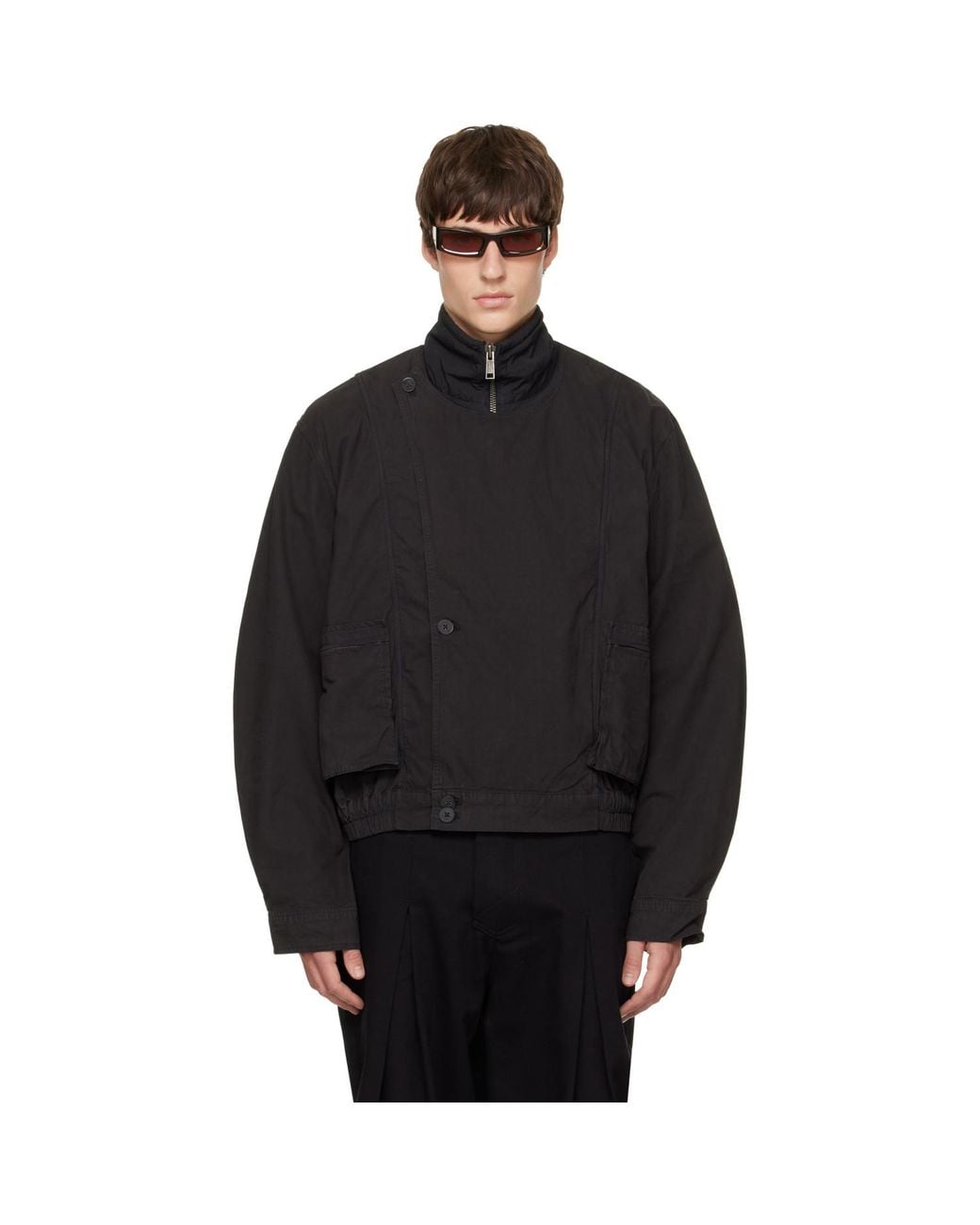 Entire studios Black Cairn Jacket for men