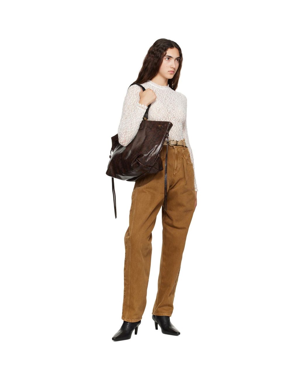 Isabel Marant Black Wardy Tote
