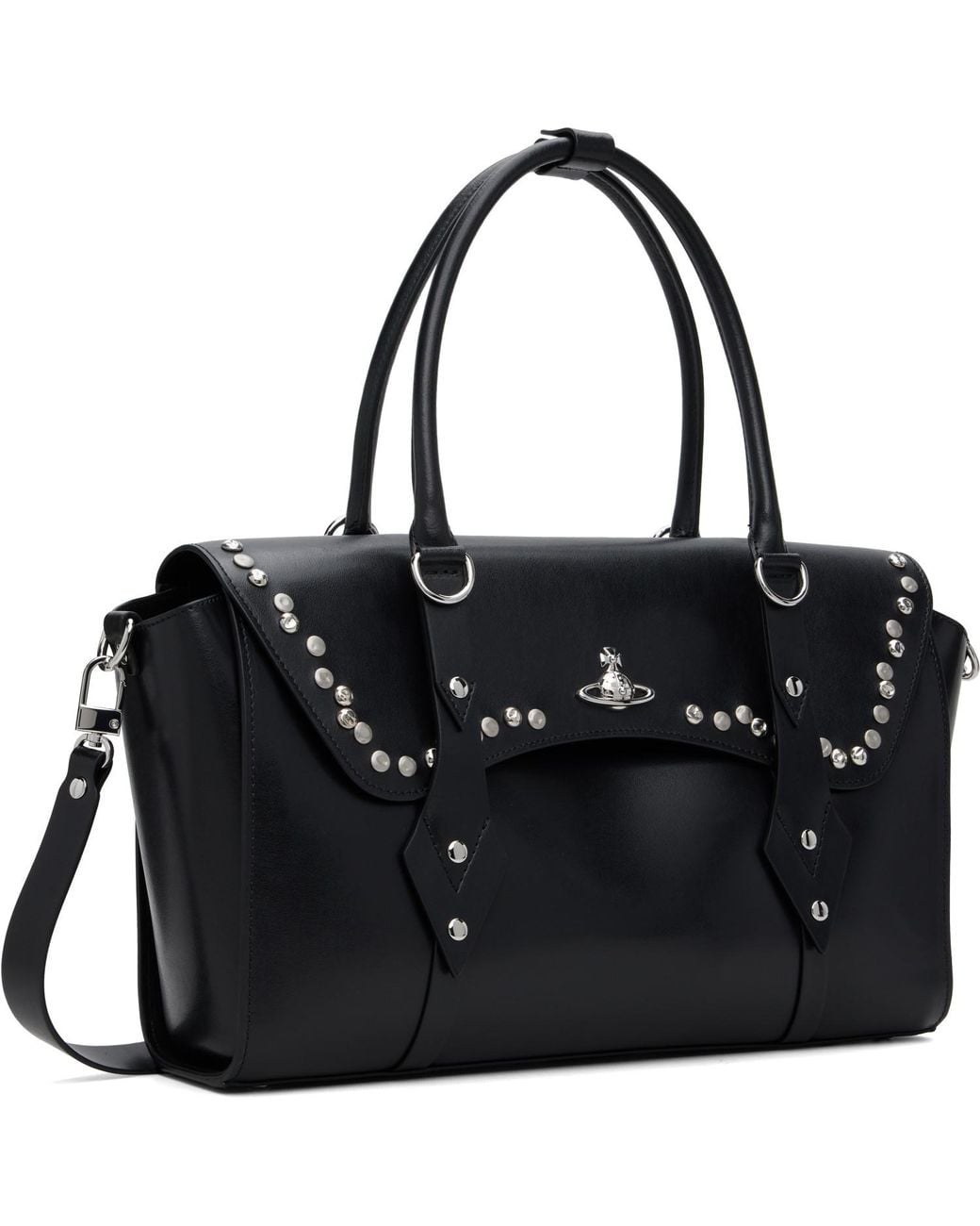 Vivienne Westwood Black Bettina Medium Hand Bag for men