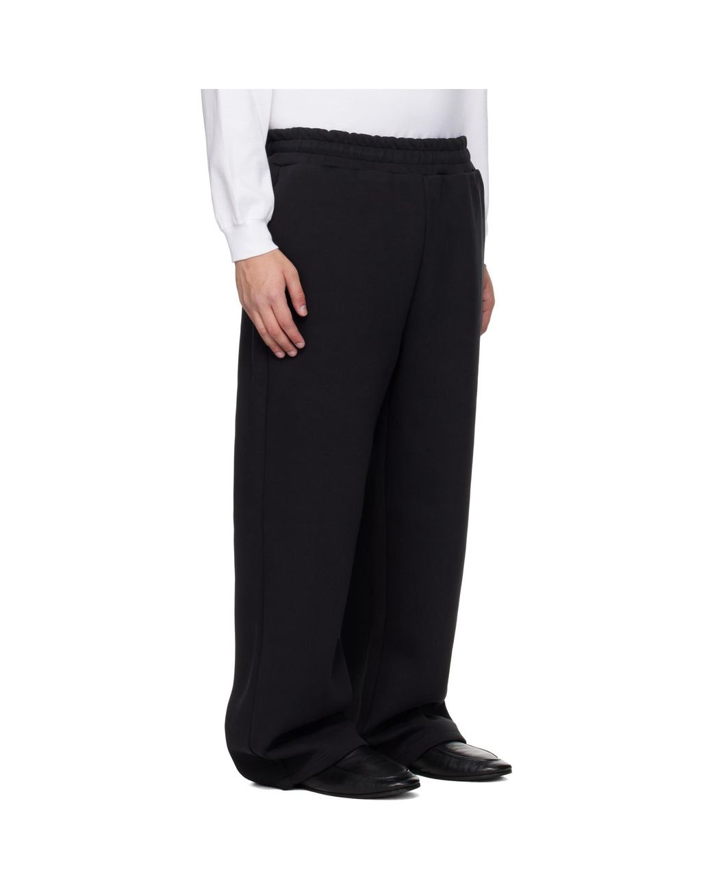 Seventh Black V2 Stacks Sweatpants for men