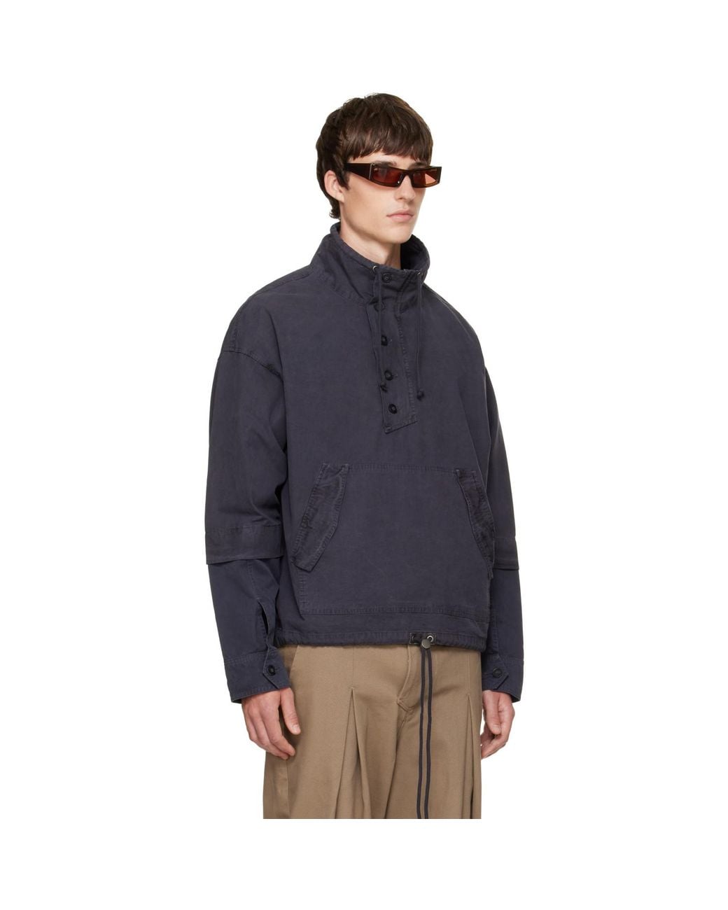 Entire studios Blue Bowery Anorak for men