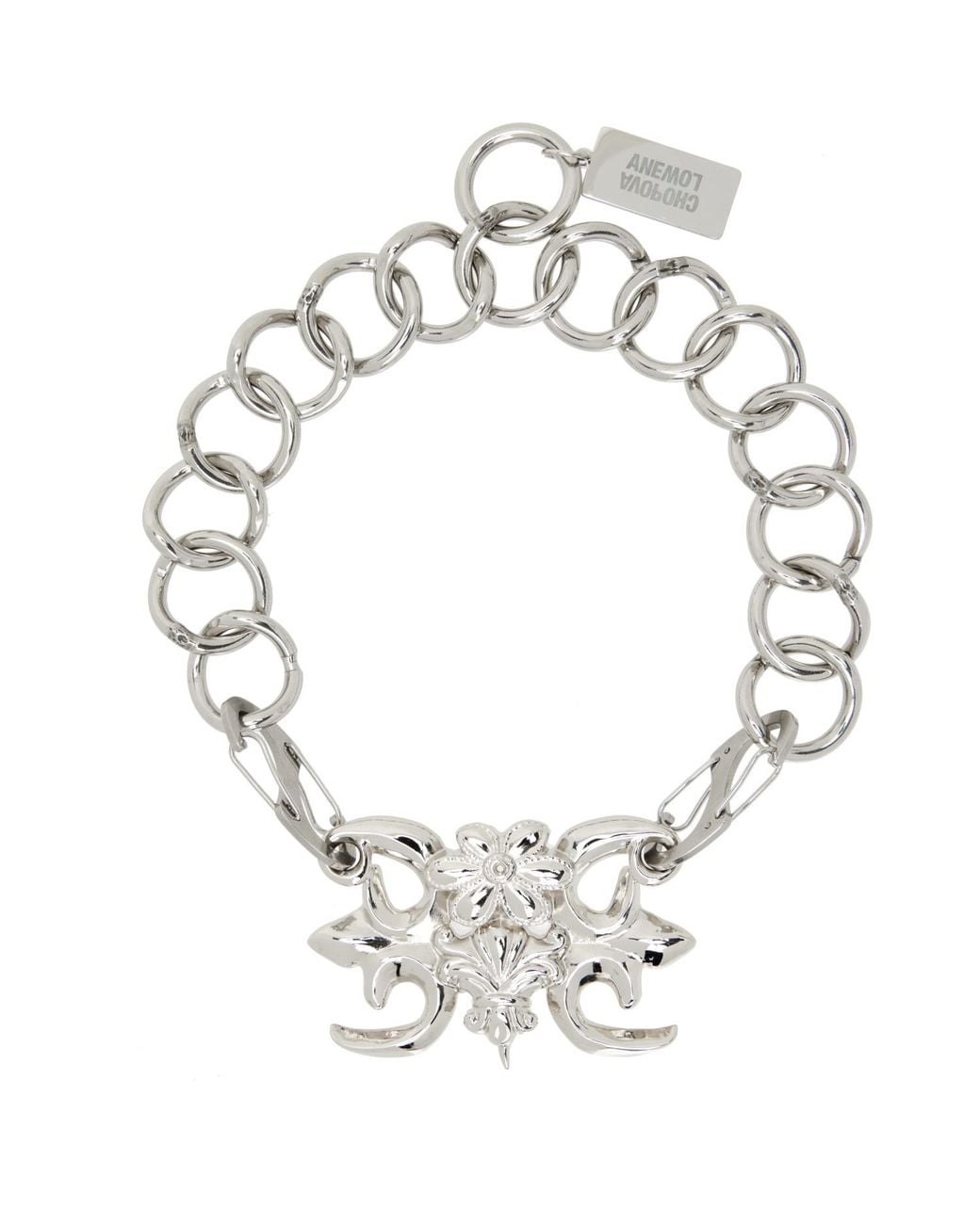 Chopova Lowena Metallic Fleur Necklace for men