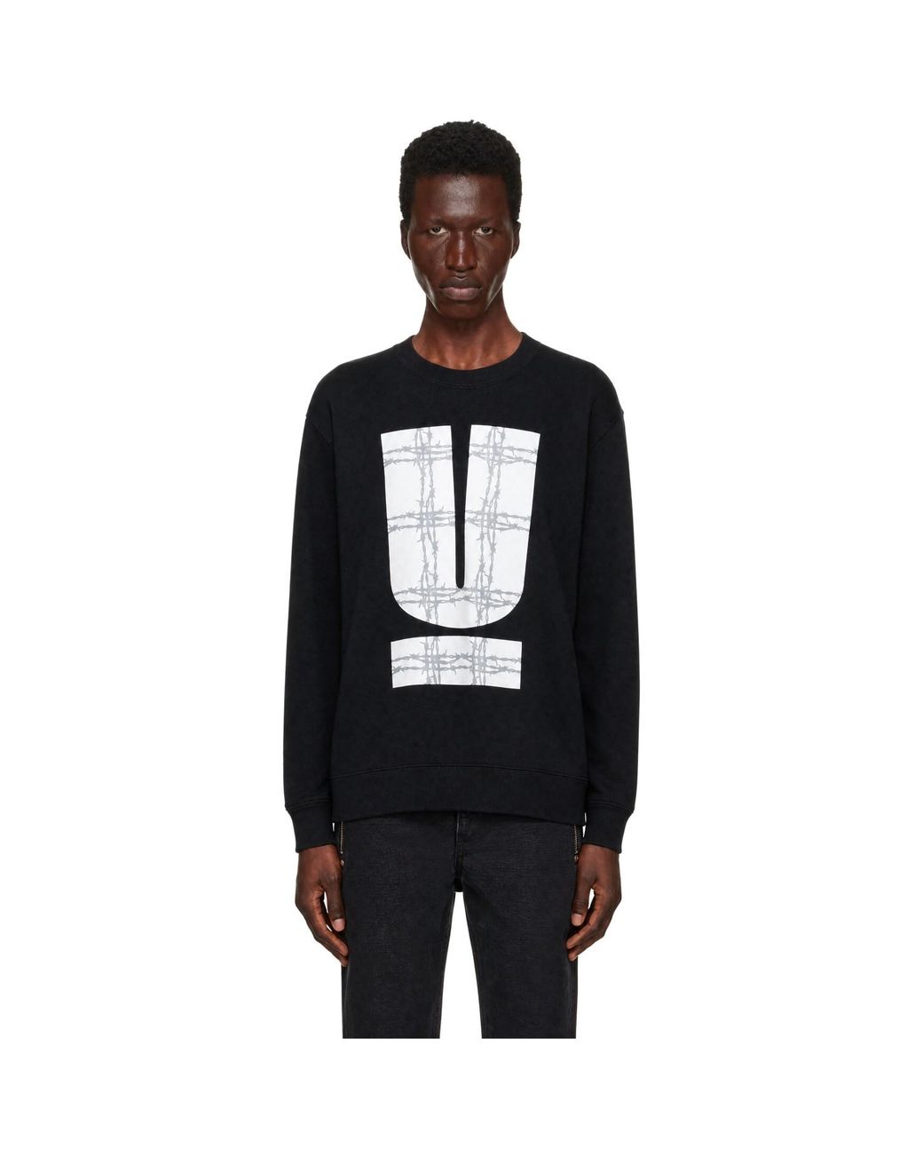 Undercover Black Uc2F4892-3 Sweatshirt for men