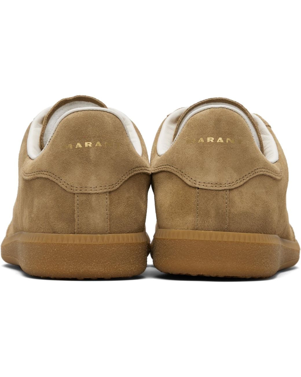 Isabel Marant Black Taupe Brycy Sneakers for men