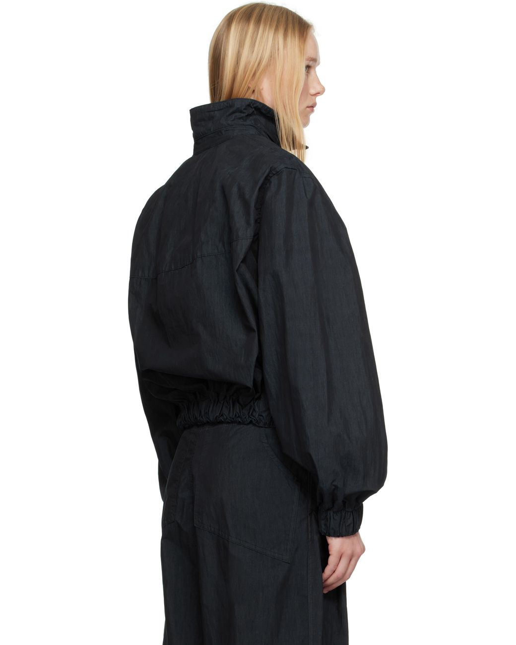【関税込み】Eckhaus Latta ネイビー Flight ボンバージャケット Eckhaus Latta ネイビー Flight ボンバージャケット ブルー | Lyst