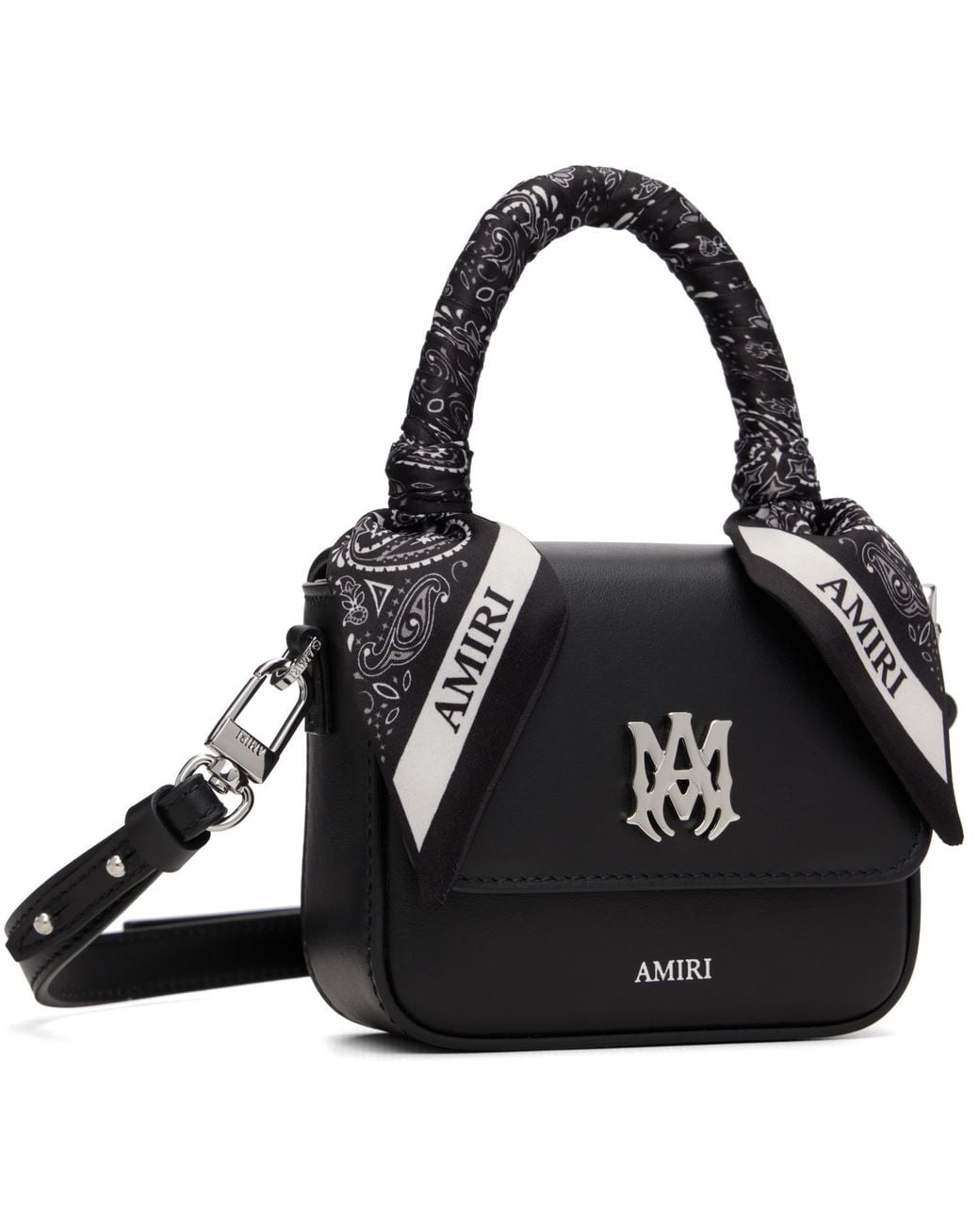 Amiri Black Nano Ma Bag