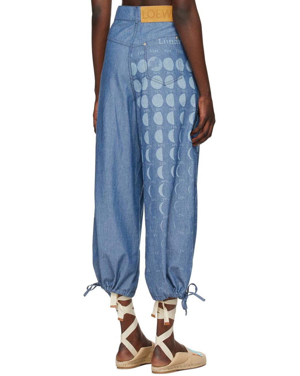 Ibiza Chambray Moon Calendar Trousers 