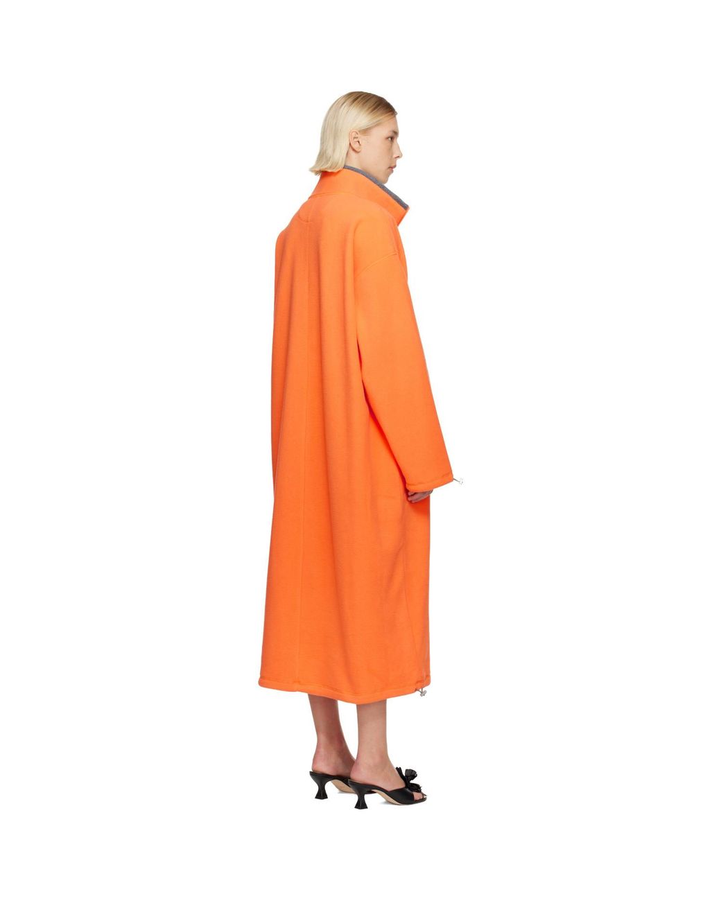 Sandy Liang Orange Sloane Maxi Dress