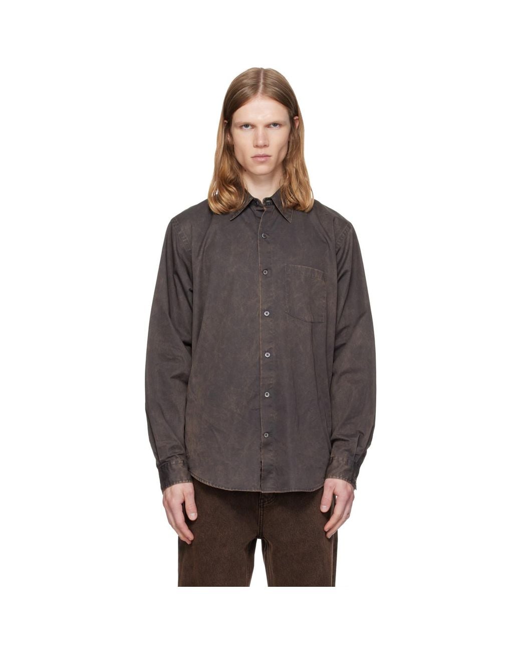MMIC Gray Fade State Shirt for men