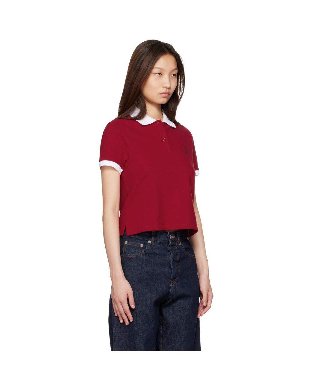Versace Embroidered Cotton Piqué Polo