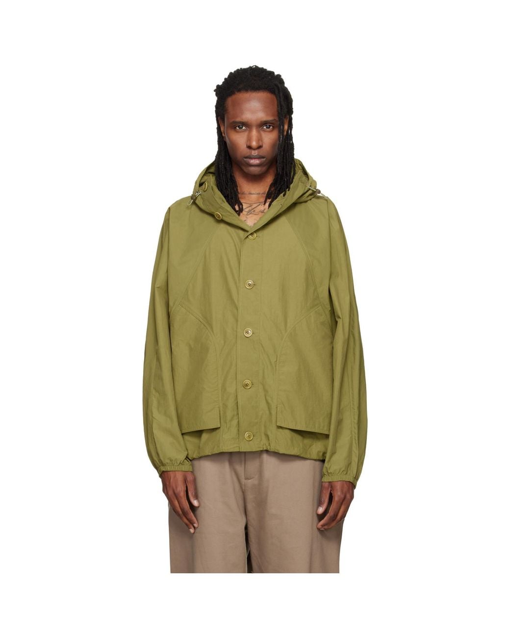 YMC Green Bonehead Jacket for men