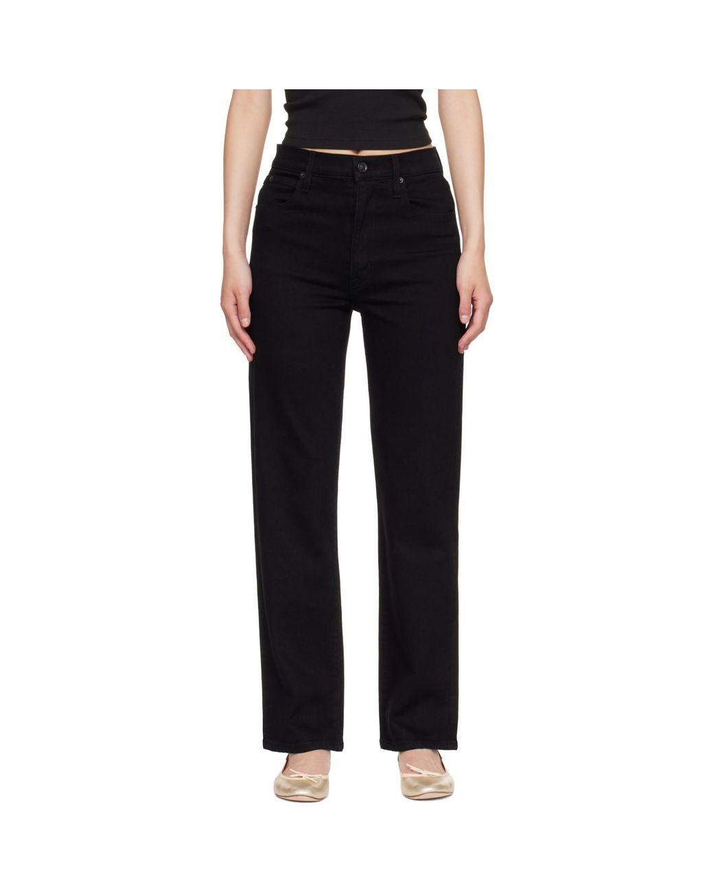 SLVRLAKE Denim Black London Jeans