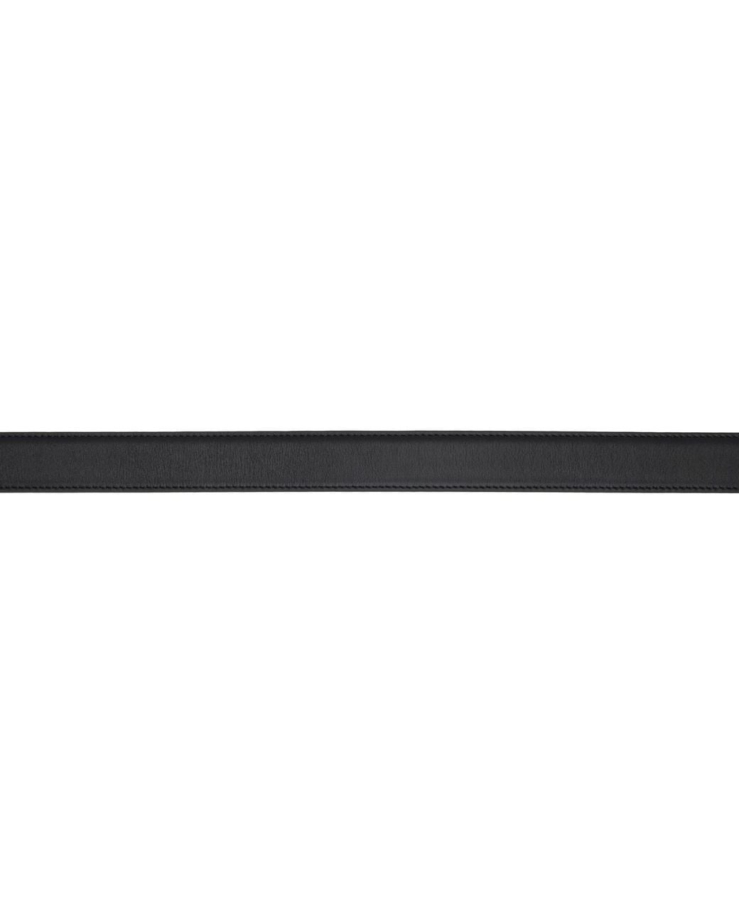 The Row Black Classic Belt