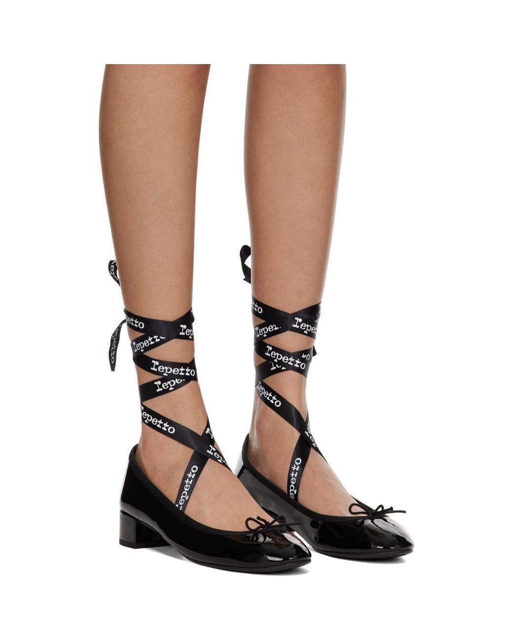 Repetto Black Camille Ballerina Heels