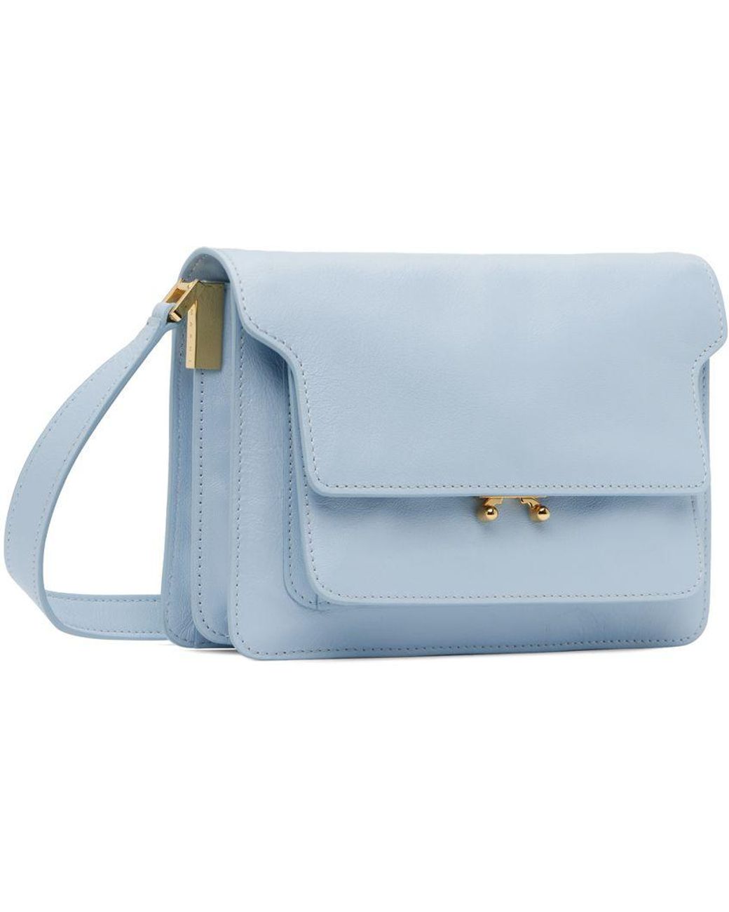 Marni Blue Medium Soft Trunk Bag
