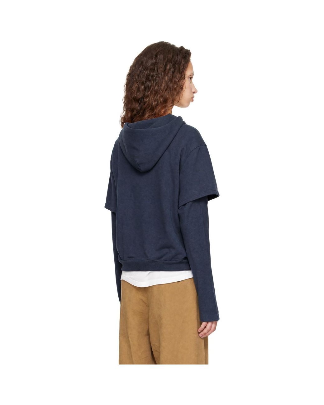 Still Here Blue 2Tee Sweatshirt Hoodie