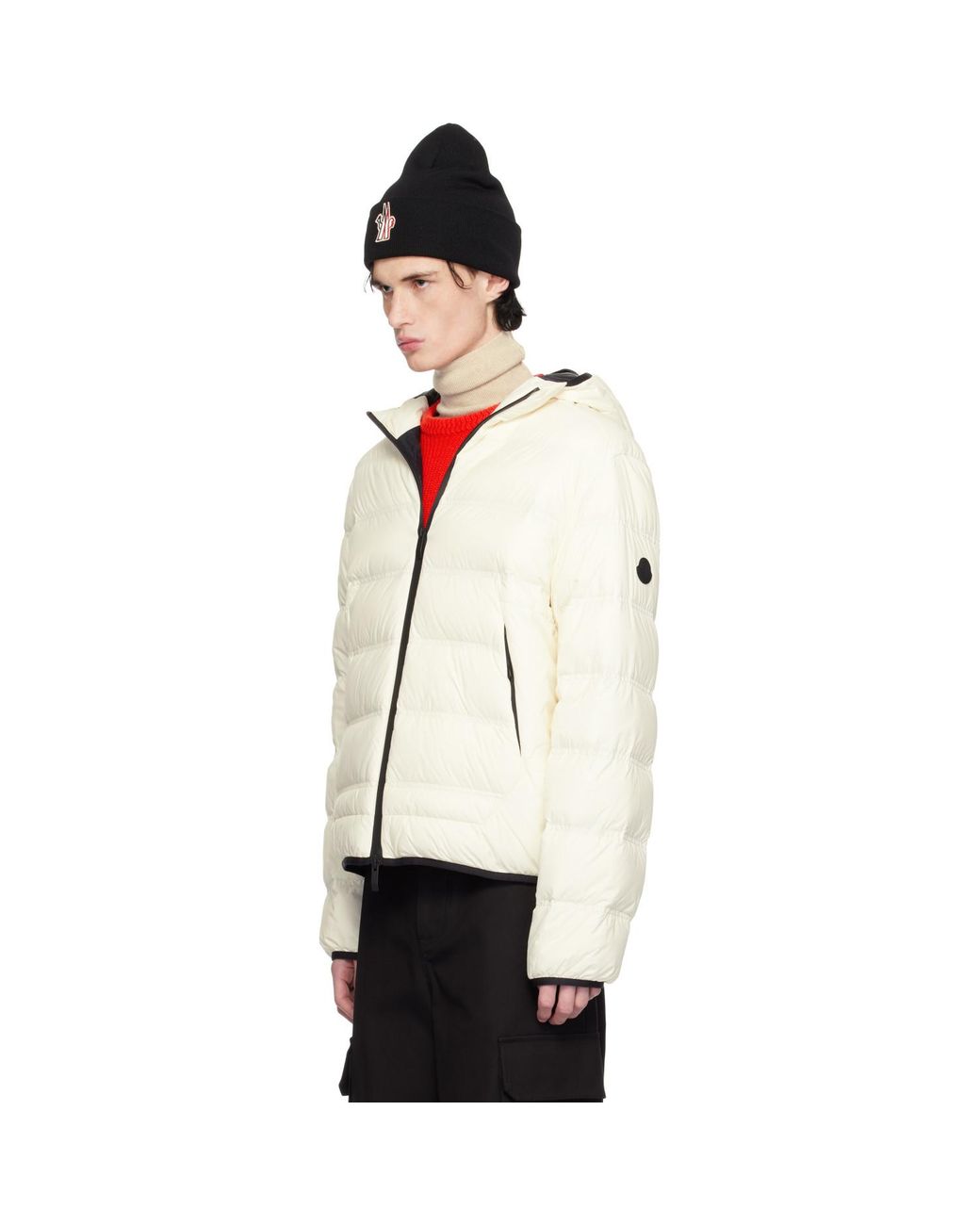 Moncler Black Off- Gardy Down Jacket for men