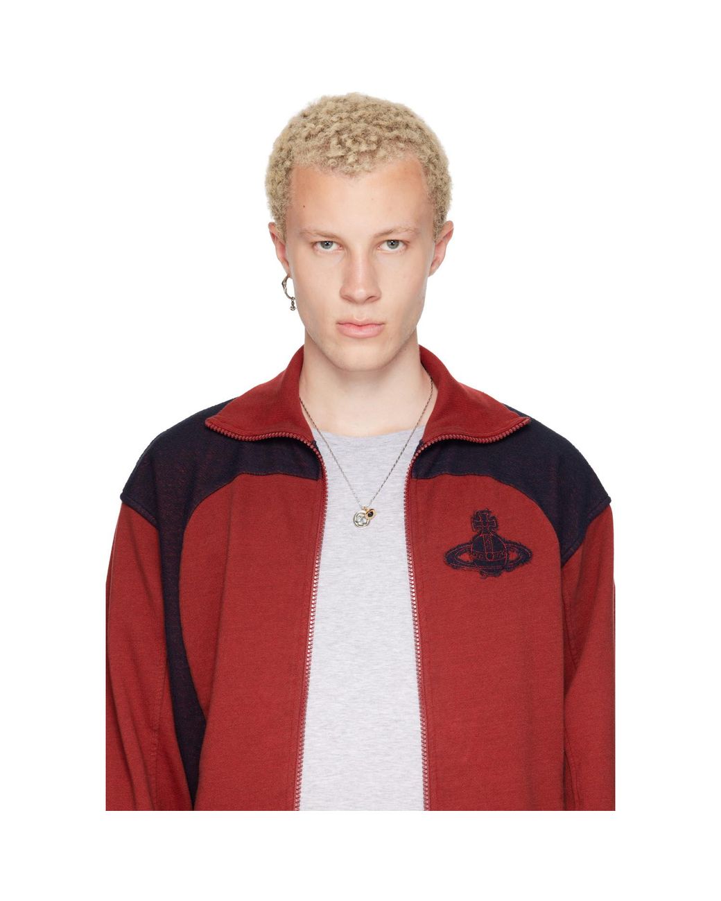 Vivienne Westwood Metallic Jed Pendant Necklace for men