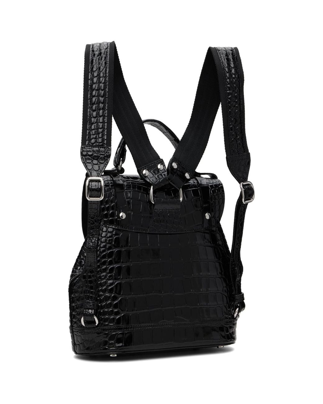 Vivienne Westwood Black Max Small Backpack for men
