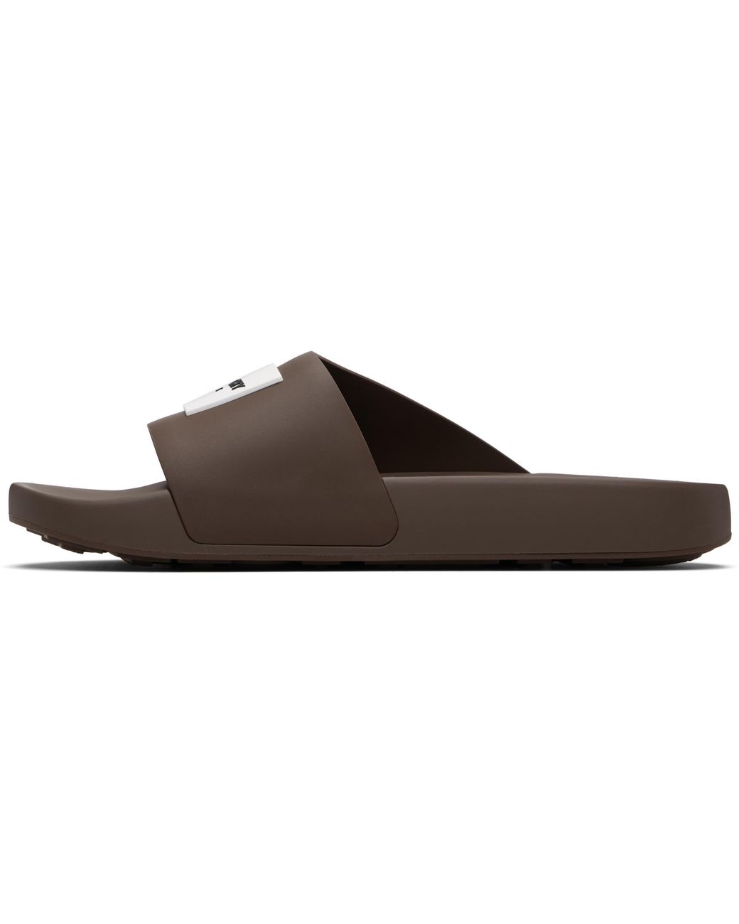 Sandales À Enfiler De Style Mule Brunes En Caoutchouc À Écusson À Logo Givenchy pour homme en coloris Black