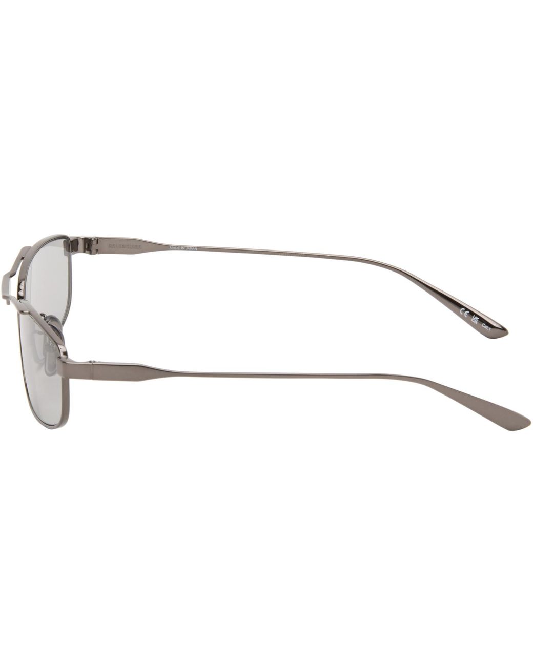 Balenciaga Black Everyday Tag 3.0 Sunglasses for men