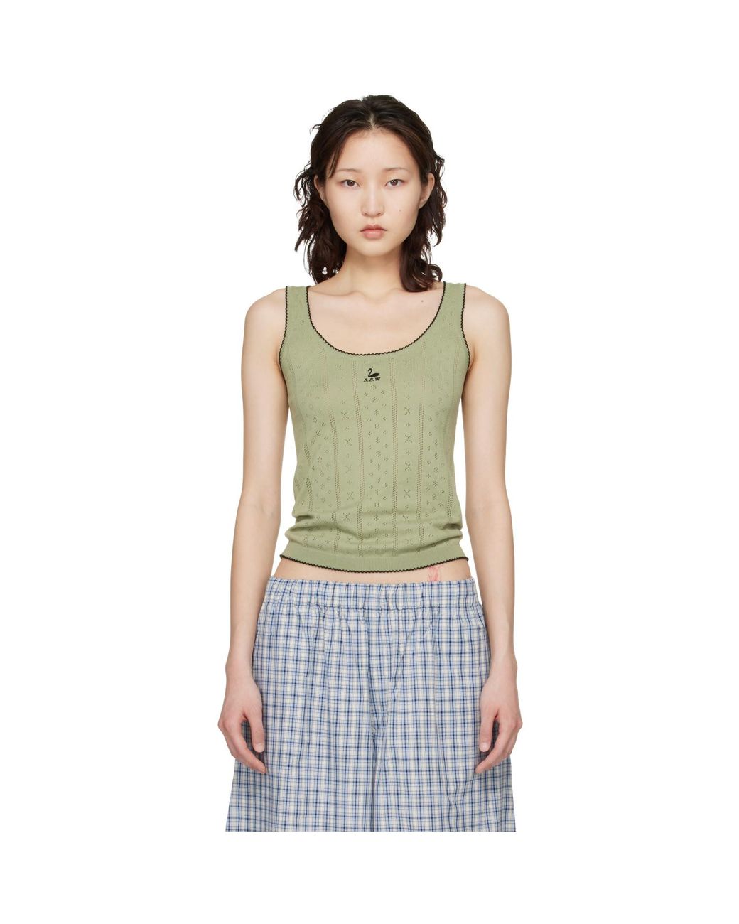 B.B. Wallace Multicolor Khaki Walker Tank Top