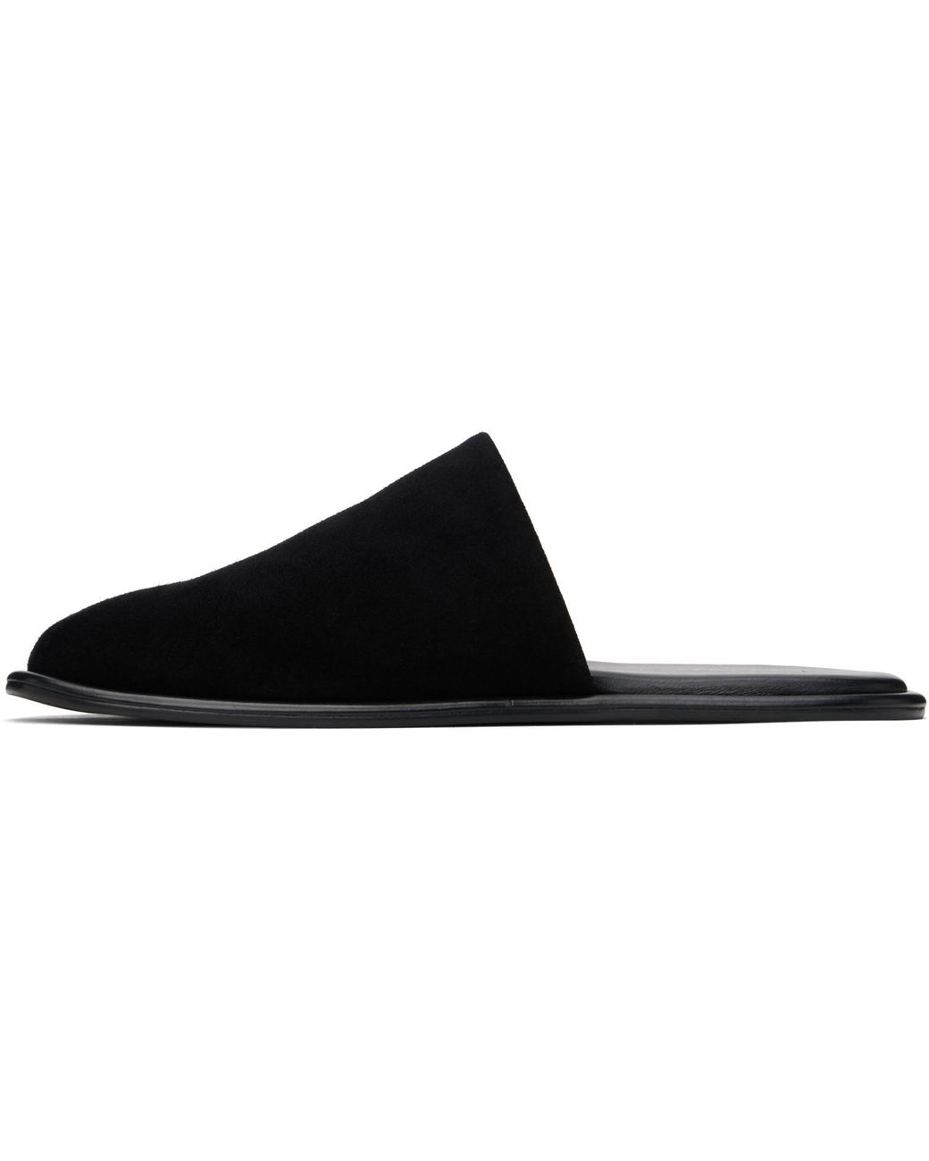 La Collection Black Cameron Slippers