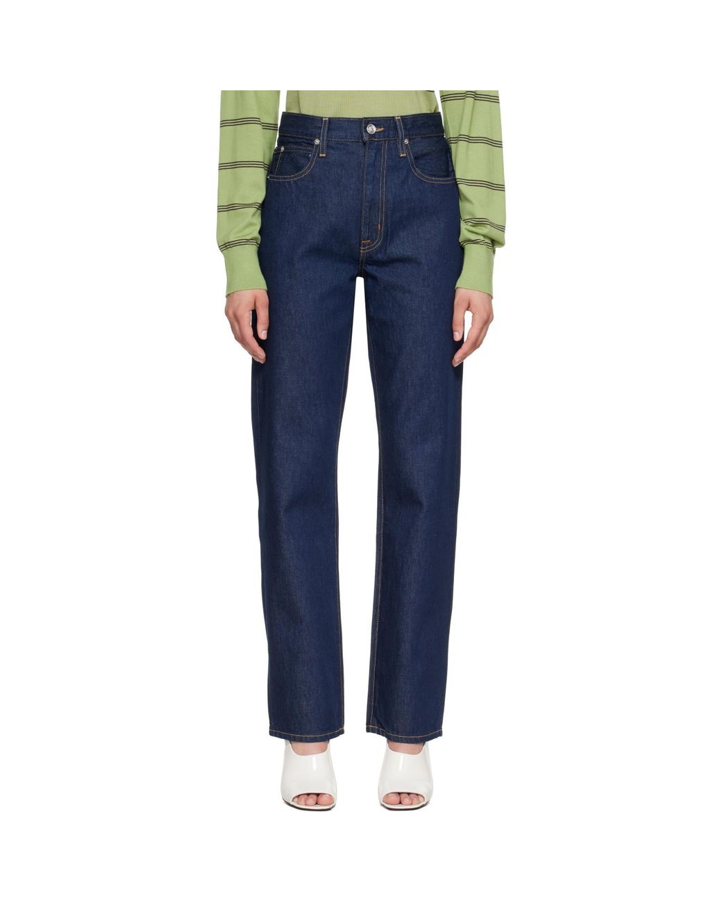 SLVRLAKE Denim Blue London Jeans