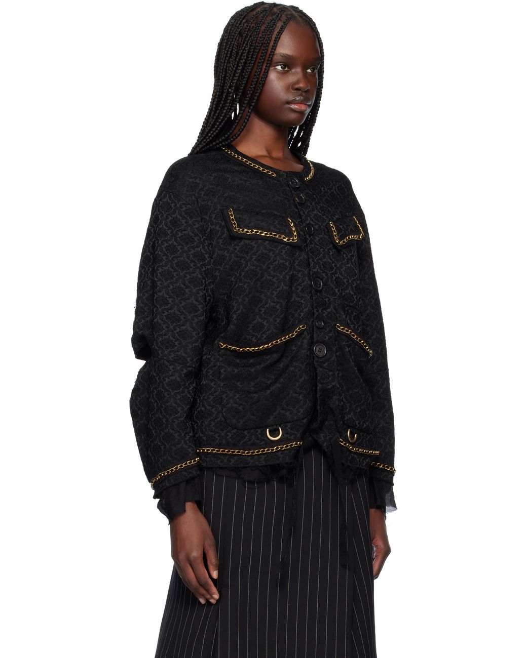 【関税込み】UNDERCOVER ブラック UC1E4205-1 ジャケット undercover-Black-Base-Uc1E4205