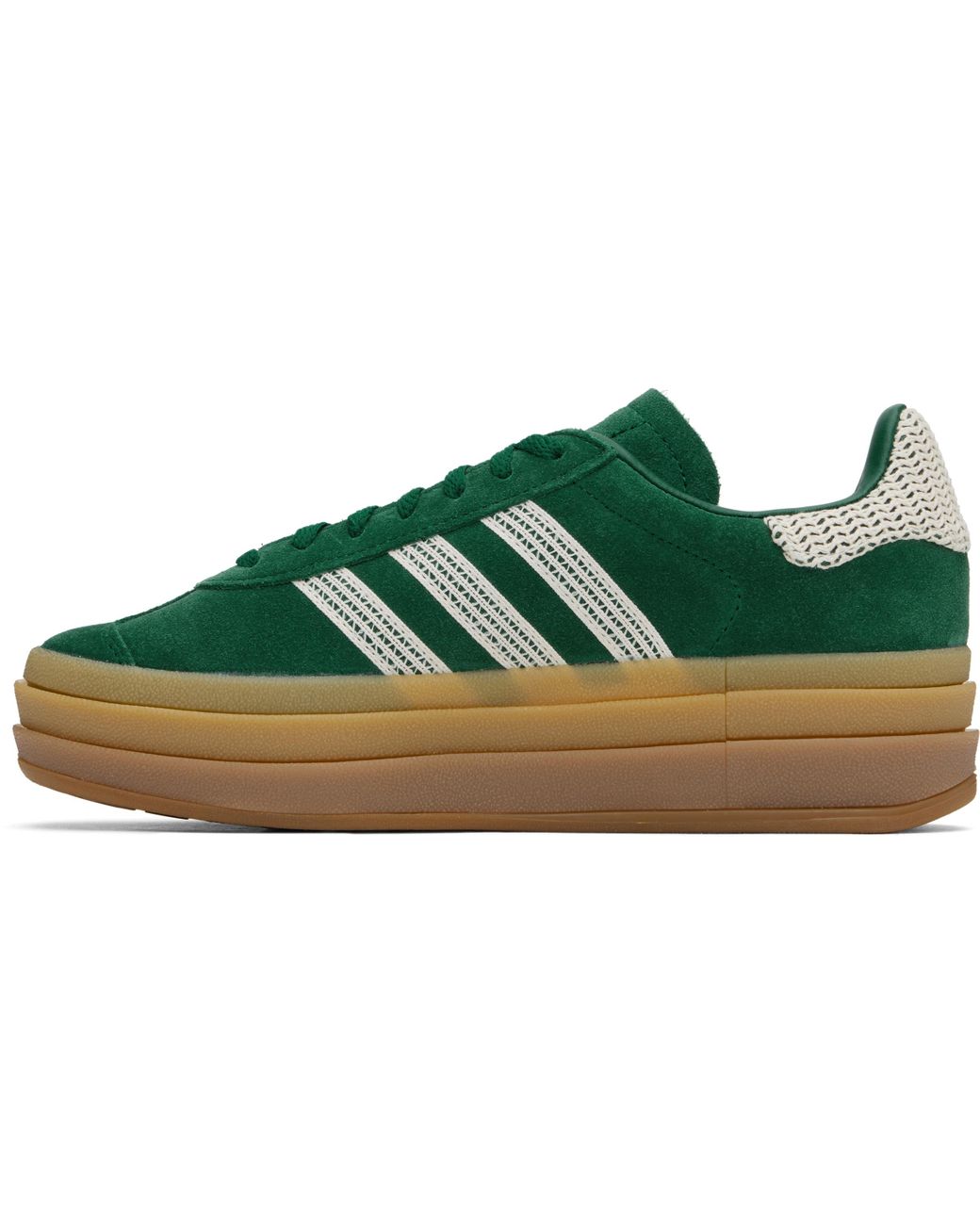 adidas gazelle silver green womens adidas Gazelle Shoes - Men's - Mineral Green / Off White / White main image 1