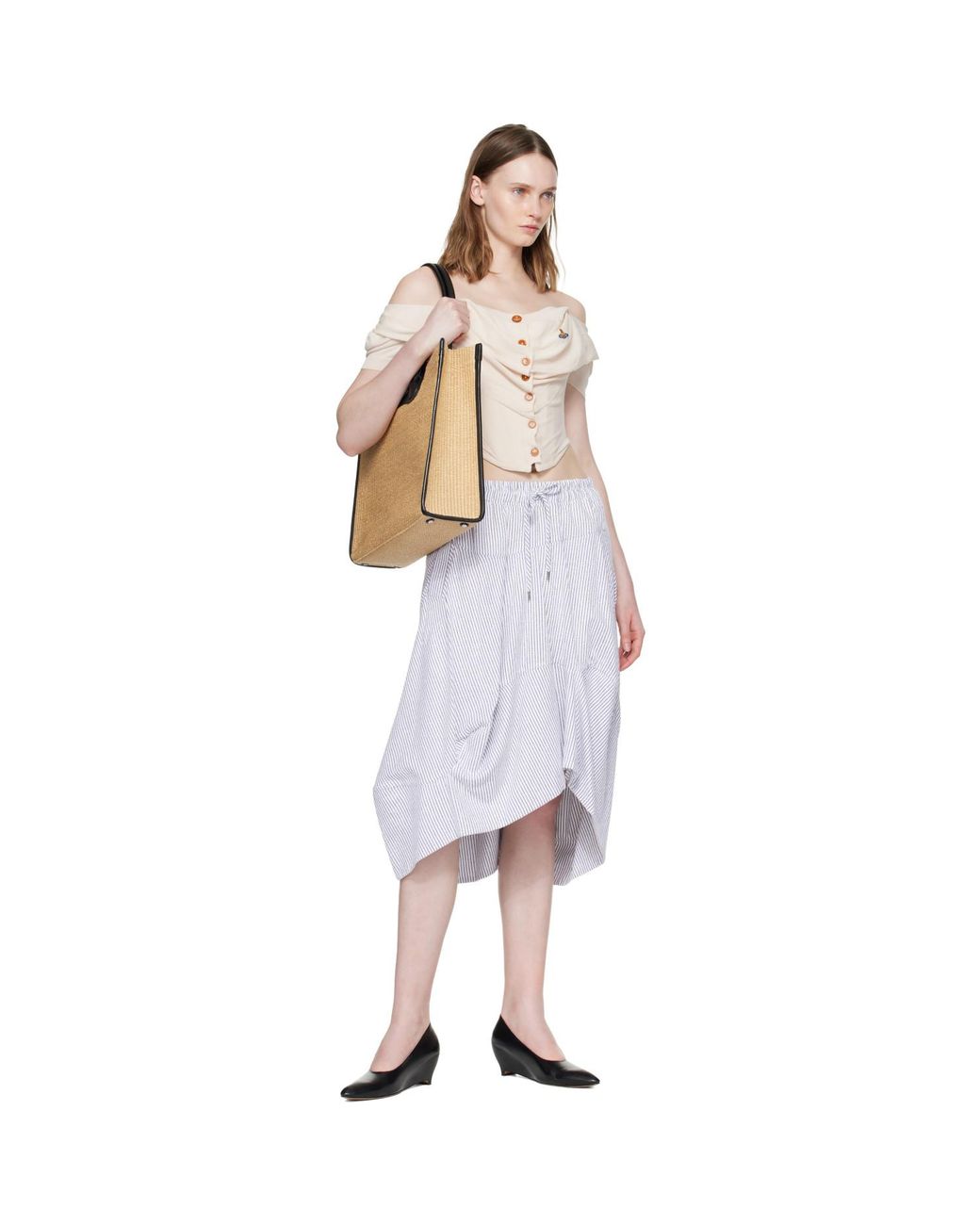 Vivienne Westwood Natural Troy Tote
