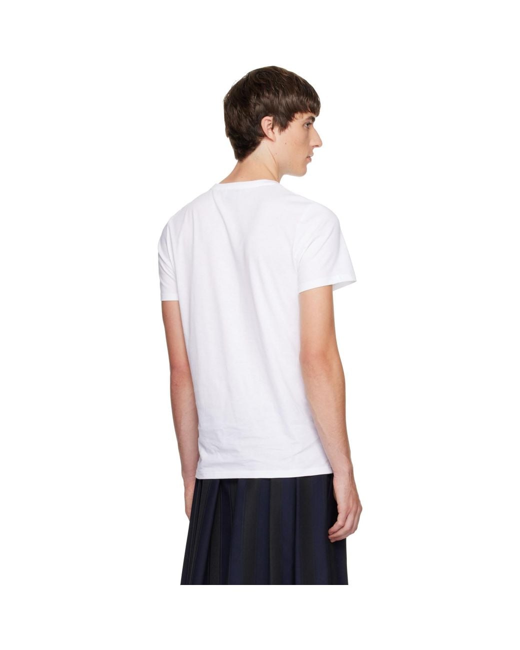 Vivienne Westwood White 'Undershirt' T-Shirt for men