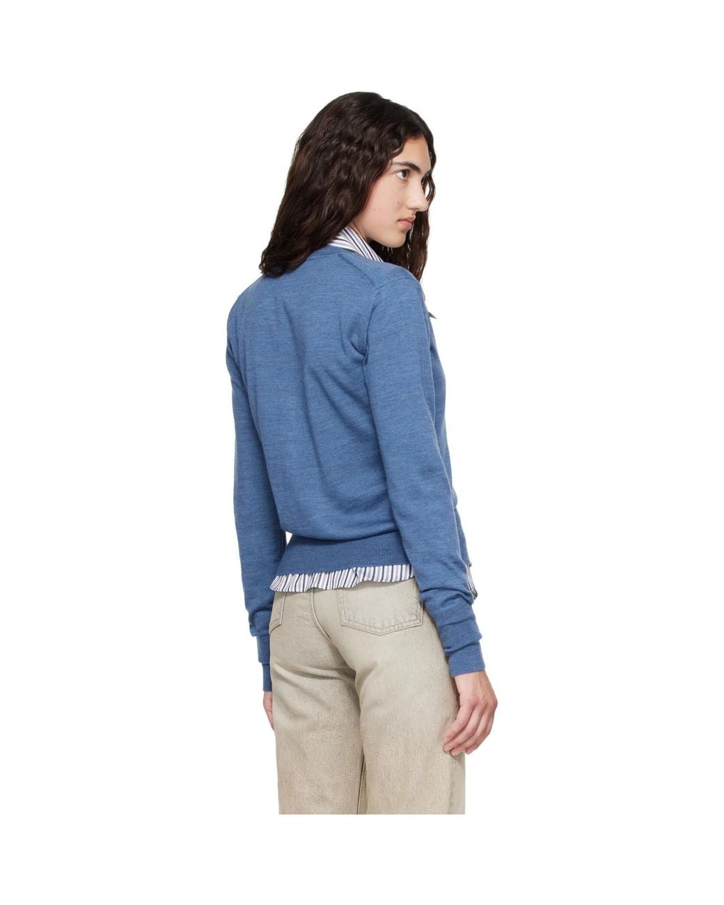 Vivienne Westwood Blue Bea Cardigan